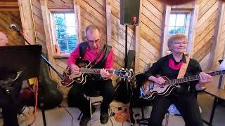 Wayne Felske vocal amp Derrill with guitar at the Black Barn on Pipestone Creek 2022 [upl. by Auqenes]