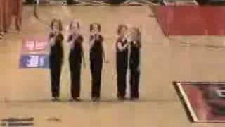 Young Girls Singing National Anthem [upl. by Karwan880]