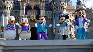 New quotLet the Magic Beginquot Magic Kingdom Welcome Show Cinderella Castle Stage  April 2023 [upl. by Eyak]