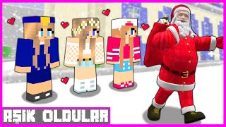 ŞEHİRDEKİ TÜM KIZLAR NOEL BABAYA AŞIK OLDU 😍  Minecraft ZENGİN FAKİR HAYATI [upl. by Harikahs94]