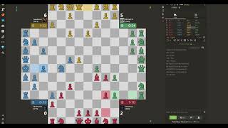 4 Player Chess Bullet  Checkmate in 39 moves chess [upl. by Buff]