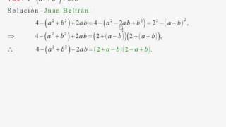 Descomposición en factores de expresiones algebraicas Baldor 106130 a 132 [upl. by Elvia455]