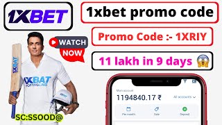 1xbet promo code  1xbet promo code 2024  1xbet [upl. by Osugi734]