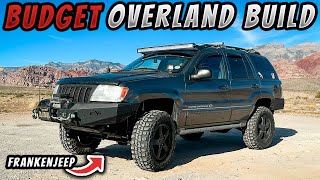 Budget Friendly Overland Jeep WJ Build Walkaround  Grand Cherokee [upl. by Stephana]