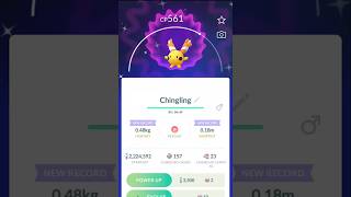 Shiny Chingling Hatch  Pokémon GO  egghatching egghatch adventuresync [upl. by Alicia]