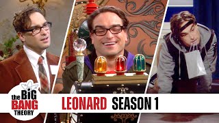 Underrated Leonard Moments Season 1  The Big Bang Theory [upl. by Molahs]