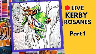 🔴 LIVE  Grenouilles Partie 1  Kerby Rosanes FRAGILE WORLD  ANIMAUX MERVEILLEUX [upl. by Siol777]