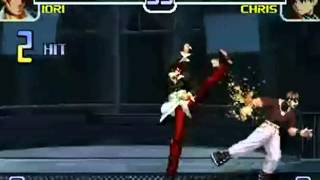 Iori sequência infinita  KOF 2002 [upl. by Nniuqal]