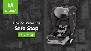 Diono®  How to Install the Diono® Safe Stop®  Ask a CPST  Car Seat Safety [upl. by Ekusuy]