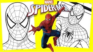 The Amazing Spiderman Coloring Pages for kids [upl. by Odine]