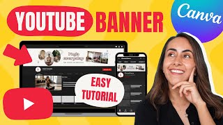 How to Make a YouTube Banner that looks PERFECT everywhere📱💻 [upl. by Yemac]