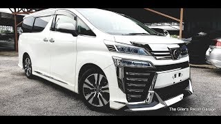 2018 TOYOTA VELLFIRE 25 ZG Full Spec  For Sale  Malaysia [upl. by Caro]