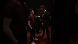 Behind the scenes of the Infinity War press conference in China [upl. by Kotick]