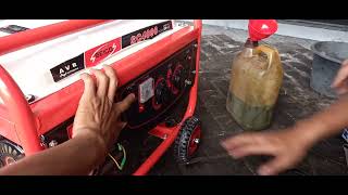 Genset 2500 watt manualstater SEICO 4000 [upl. by Lorilyn]