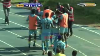 Azam TV  CECAFA2017 HIGHLIGHTS Tanzania Bara 12 Zanzibar [upl. by Adnarrim219]