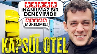 DÜNYANIN EN YÜKSEK PUANLI KAPSÜL OTELİ [upl. by Arvad]