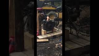 Diesel rolling coaldiesel rollingcoal tractor horsepower oldtractors [upl. by Keffer466]