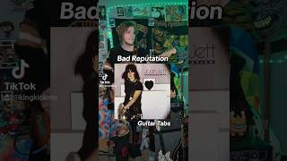 Joan Jett amp The Blackhearts  Bad Reputation Guitar Tabs [upl. by Greyson]