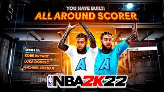 NEW quotALL AROUND SCORERquot BUILD IS A DEMIGOD ON NBA 2K22 MOST OVERPOWERED OFFENSIVE BUILD IN THE GAME [upl. by Yursa160]