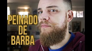 PEINADO DE BARBA Cómo tener la BARBA ESTIRADA [upl. by Surat]