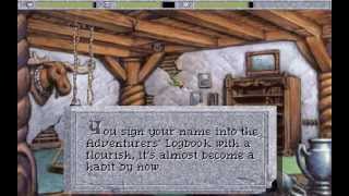 Lets Play quotQuest for Glory IVquot Part 03  Adventurers Guild [upl. by Tam]