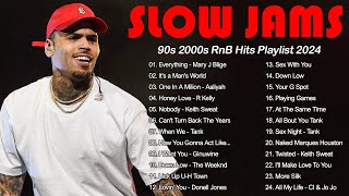 SLOW JAMS MIX 2024  GREATEST RampB HITS FULL ALBUM 2024  AALIYAH R KELLY CHRIS BROWN USHER [upl. by Ellehctim]