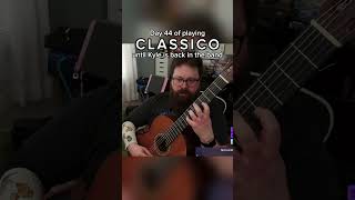 Classico pt 2  Day 44  shorts classicalguitar tenaciousd classico classicalguitarist guitar [upl. by Ynna]