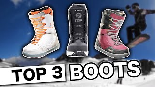 3 Best Snowboard Boots [upl. by Ganny]