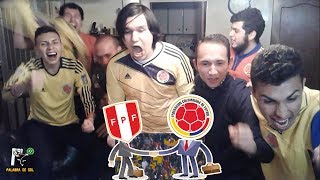 Perú 1 Colombia 1  Eliminatorias Rusia 2018  Reacción Amigos  El Club de la Ironía [upl. by Thanos]