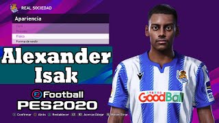 Alexander Isak PES 2020 [upl. by Kent]