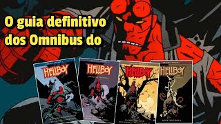 Especial  O guia definitivo e completo dos Omnibus do Hellboy da editora Mythos [upl. by Jacobine]