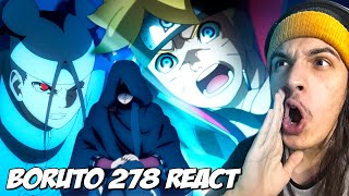 NOVO MEMBRO DA KARA BORUTO TA MUITO BOM  React Boruto 278 [upl. by Marva]