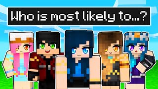 Who is most likely to in Krewcraft [upl. by Ramilahs]