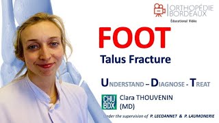 Fracture du talus par le Dr Thouvenin [upl. by Stefanac]