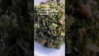 Chinese Broccoli Stirfry with Garlic and Desiccated Coconut [upl. by Gough]