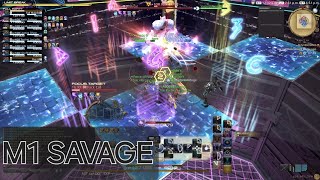 FFXIV Dawntrail  Arcadion M1S Savage Clear  AST POV PS5 [upl. by Addam464]