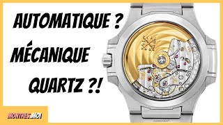 Montre automatique ou Quartz  Les mouvements de montre [upl. by Yesima71]