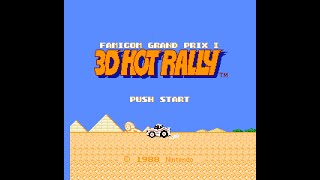 FDS Longplay 010 Famicom Grand Prix II 3D Hot Rally Fan Translation [upl. by Lunnete]