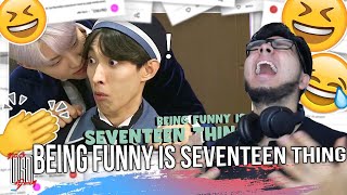 being funny is seventeen thing  NSD REACTION [upl. by Nomi]