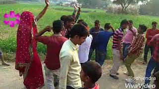 Dermi cool Raja Ji Bhojpuri song with desi dance [upl. by Ennad]