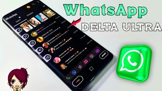 🌹✔WhatsApp DELTA ULTRA V512F EXTENDIDO 🚀 Funciones Únicas  Yushi Android [upl. by Ayiotal]