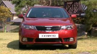 All new Kia Cerato 2011 Exterior [upl. by Hsakaa930]