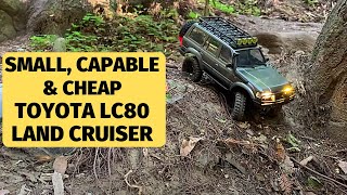 Rochobby Toyota Land Cruiser LC80  review and test of the hard body 118 mini crawler [upl. by Nodlehs712]