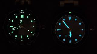 Certina DS Action Diver  How About That Lume [upl. by Yenar602]