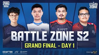 NP  BATTLE ZONE S2  FINAL DAY 1  FT  mrDanavG drs leo 4k raw nepx jutti [upl. by Arhoz]