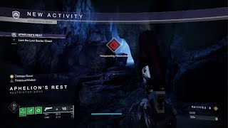 Destiny 2 Aphelions Rest solo flawless legend lost sector [upl. by Arabel]