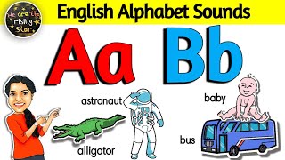 English alphabet sounds  Phonics for kindergarten  WATRstar [upl. by Graves]