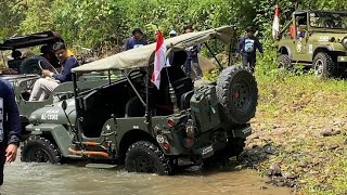 Jeep Willys Adventure Jelajah Hutan Pesawaran  Wisata Jeep Lampung  Willys Lampung Community [upl. by Ateinotna]