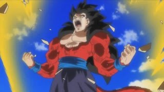 SUPER SAIYAN 4 GOHAN SSJ4 Transformation Anime Cutscene Super 18 New Towa  Dragon Ball Heroes [upl. by Teece]