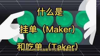 NO1什么是挂单（Maker）和吃单（Taker）？ [upl. by Elpmid888]